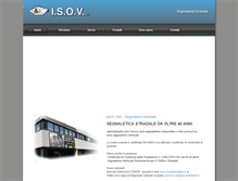Tablet Screenshot of isov.it